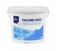 EDG - Chlore Choc Piscine - Spécial Eau Verte - Action Rapide - Granulés - Seau 5kg - Gamme Traitement Et Accessoires Piscine EDG Access