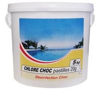 Chlore choc 20g - 5kg - Chloration rapide - Désinfectant d'appoint
