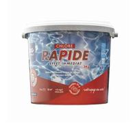 Chlore Choc Piscine - EDG - Pastilles 20g - Seau 5kg - Spécial Piscine Eau Verte