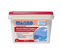 Chlore choc sachets SOS eau verte et trouble 2 kg - Marina