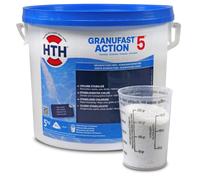 Chlore choc stabilisé hth® GRANUFAST Action 5 - 5 kg