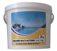 Chlore Lent Multi-Fonctions Galet 250g 5kg - Chlore Multi-Actions 250