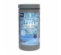 EDENEA - Chlore Lent Piscine - Action Permanente Longue Durée - Pastilles 20g - Boite 1 kg EDGBA - Chlore Permanent - Désinfection - Gamme EDG by AQUALUX International