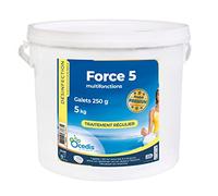 Chlore multifonction 5 ACTIONS 250 g - Seau de - 5 kg