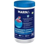 Chlore multifonction + Action choc galets bi-couche 1,2 kg - Marina
