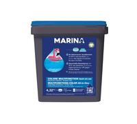 Chlore multifonction galets pour piscine jusqu'à 15 m³ 4,32 kg - Marina
