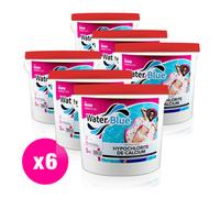 Chlore non stabilisé Waterblue granulé - 6 x 5 kg