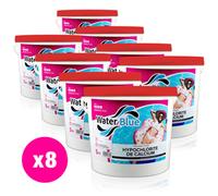 Chlore non stabilisé Waterblue granulé - 8 x 5 kg