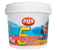 Chlore Pqs 5 Actions 250g Traitement Complet Piscine 5 Actions Longue Durée - Pqs
