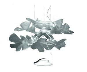 Chlorophilie suspension structure chrome diffuseur transparent Artemide - 8052993061102