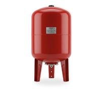 CHM GmbH® 100 L Ballon d'eau chaude à membrane vertical, réservoir en acier, réservoir sous pression max. 10 bars Vase d'expansion