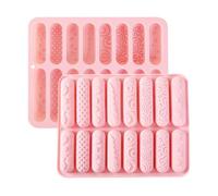 Chocolate Bar Molds 16 Cavities - Non-Stick Baking Mould | Silicone Chocolate Molds for Jellies, Candies, Cookies, Party Snacks, Bread, Muffin, Soap, Resin