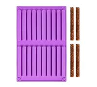 Chocolate Molds Silicone 20-Cavity Long Reusable Making Baking Supplieeees | Candy Stick Silicone Molds For Ice Poep Treat Crayon Party Favors Birthday Holiday Home Kitchen Apartment Reeestaurant