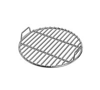 ChongKuan Grille de cuisson ronde en acier inoxydable pour brasero, pizza et pain, polyvalente comme grille de refroidissement pour micro-ondes et gâteaux, grille plate pour barbecue rond (diamètre 50