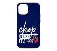 Chop It Like Its Hot Pepper Costume Humoristique de Chef Humoristique Coque pour iPhone 12/12 Pro