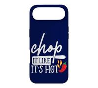 Chop It Like Its Hot Pepper Costume Humoristique de Chef Humoristique Coque pour iPhone Air