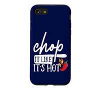 Chop It Like Its Hot Pepper Costume Humoristique de Chef Humoristique Coque pour iPhone SE (2020) / 7/8