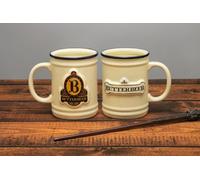 Chope à bière au beurre Harry Potter, objet de collection sous licence officielle Wizarding World, tasse en céramique de 35 cl pour café, thé et plus encore, cadeau pour les fans de culture pop