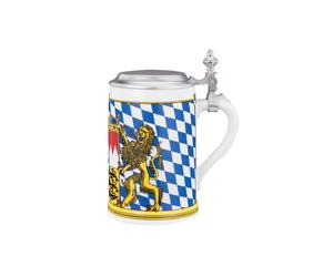 Chope à bière avec couvercle 0,63 l - Seltmann Weiden Compact Bayern