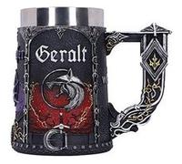 Nemesis Now Chope inox The Witcher Trinity – Sous licence officielle – Noir – 15,5 cm