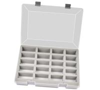 Chosertory Boîte de Rangement Voitures Miniatures Coffret Voiture Jouet Étui Organisateur Multifonction Compartiments Sécurisés Protection Éponge Adaptée Au Rang, Gris