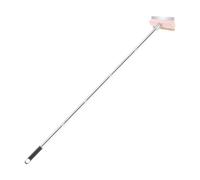 Chosertory Brosse Four à Pizza Brosse de Four Brosse pour Pierre à Pizza Brosse de Nettoyage Poils en Fil de Cuivre Nettoyage Puissant Tige INOX Résistante Tête, 2m