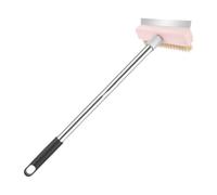 Chosertory Brosse Four à Pizza Brosse de Four Brosse pour Pierre à Pizza Brosse de Nettoyage Poils en Fil de Cuivre Nettoyage Puissant Tige INOX Résistante Tête, 0.8m
