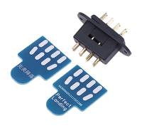 Chosertory Kit de Plaque de Soudure pour Connecteurs D'avion RC Comprenant Pièces de Rechange et Accessoires. Construction Montage Rapide. Portable, 8 Broches avec Mpx8