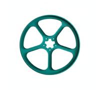 Chosertory Roue Pulvérisateur Roue Poulie Roue Agricole Pièce Détachée Pom Installation Simple pour Maintien Fonctionnement de Pulvérisateur Rural, 46cm sans Rainure