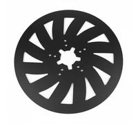 Chosertory Roue Pulvérisateur Roue Poulie Roue Agricole Pièce Détachée Pom Installation Simple pour Maintien Fonctionnement de Pulvérisateur Rural, 44cm en Acier sans Rainure