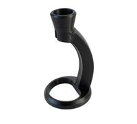 Chosertory Support Fouet à Main Porte-Fouet Socle Support de Comptoir Support Vertical Organisation Plastique Antifuite pour Une Présentation Soignée du Mousseur, Noir, Grand Diamètre