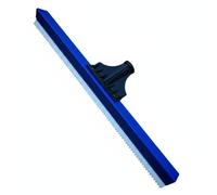 Chosertory Taloche à Revêtement de Sol Taloche Spatule Lisseuse Outil de Nivellement en Caoutchouc Souple avec Bord Denté 5 Mm pour Distribution Homogène, 40 Cm