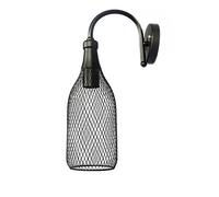 Chrasy E27 Rétro Metal Murale Applique Réglable Luminaire en Treillis Finition de Laiton Industriel Supensions Luminaire Plafonnier Lumiere Fer Applique Murale Luminaire Edison Lampe Douille E27