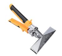 Chrees Cintreuse de Tôle Pince à Cintrer à Mâchoire Droite de 6 Pouces | Outil de Sertissage en Acier CRV, Rainures de Profondeur de 1/4 Pouces, Poignée Antidérapante TPR, Serrure à Ressort,
