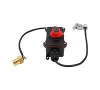 Chrees Coupe-batterie, 50A, Systèmes 12 à 48V, Poteau Supérieur | Contacts en Laiton, ABS Ignifuge, Utilisation Marine et Camping-car, Isolateur pour Bornes Supérieures, Fil de 0,78 Pi