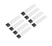Chrees Interrupteurs à capteur à effet Hall, A3144 3144E TO-92UA 3 broches | Tension 24 V, puissance de sortie de 50 V, stockage -65 à 150 °C, taille, haute sensibilité, installation facile,