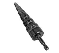 Chrees Outil de rangement en cuivre 6 en 1, compact pour différentes | Acier au carbone robuste, avec porte-foret de 1/4", parfait pour les réparations de courant alternatif, polyvalent pour