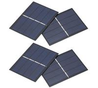 Chrees Panneau solaire 2 V 0,65 W pour projets de bricolage | Revêtement en résine, parfait pour une utilisation en extérieur, compatible avec les petits appareils solaires