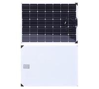 Chrees Panneau solaire flexible 152 W, contrôle PWM avec câble de 10 m pour camping-car, bateau, camping-car avec écran LCD, convient pour voiture, avion, lampe solaire de rue