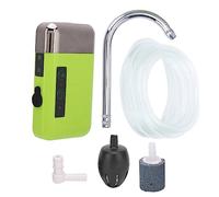 Chrees Pompe à oxygène, robinet de pêche et outil de pompe à oxygène, capture de l'eau, 3 modes, pompe à oxygène multifonctionnelle pour aquarium, camping, pêche