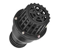 Chrees Valve de pied de pompe à eau en PVC, clapet anti-retour plat basse | Matériau en PVC de haute qualité, options de 3,8 à 10,2 cm, débit jetable pour la conduite d'aspiration