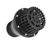 Chrees Valve de pied de pompe à eau en PVC, clapet anti-retour plat basse | Matériau en PVC de haute qualité, options de 3,8 à 10,2 cm, débit jetable pour la conduite d'aspiration