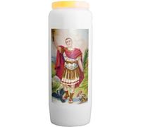 Christ-en-or Bougie Neuvaine - Saint Expedit, pour Une Aide immédiate - brûle 9 Jours / 100% végétale