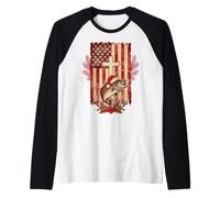 Christian Angler Drapeau de Noël US Croix Pêche au Bar Manche Raglan