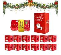 Christmas Cash Box | 12-Piece Creative Reusable Holiday | Festival Money Holder Exploding Box for Holiday Birthday Wedding Halloween Valentines Party Events