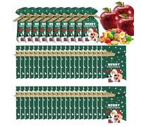 Christmas Drawstring Bags | 50PCS Festive 15x23cm Holiday Gift Pouches | Reusable Party Favor Sack Sack Set | Christmas Drawstring Bag For Adults Kids Family Friends Lovers Wrapping Stuffers