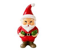 Christmas Figurines Funny Seasonal Hand-Painted Party Supplies Decorative | Santa Claus Decor Christmas Figurines for Table Desk Mantel Fireplace Entryway Home Living Room Farmhouse Bedroom