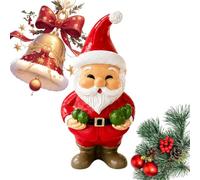 Christmas Figurines Resin Funny - Cute Seasonal Non-Slip Table Decor Santa | Santa Claus Decor Christmas Figurines for Table Desk Mantel | Fireplace Entryway Home Bedroom Living Room Farmhouse Christmas
