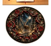 Christmas Illusion Rug - 3D Non-Slip Holiday Door Mat and Carpet | Create A Striking Visual Effect In Your Home With A Captivating Optical Illusion Rug Designed To Catch The Eye Of Every