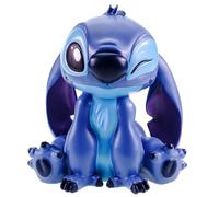 Christmas Inspirations Figurine de jardin XXXL Stitch Disney Lilo & Stitch Alien insolite pour amoureux - Avec oreilles en bas (63,5 cm) - Figurine décorative multicolore en polyrésine - Sous licence